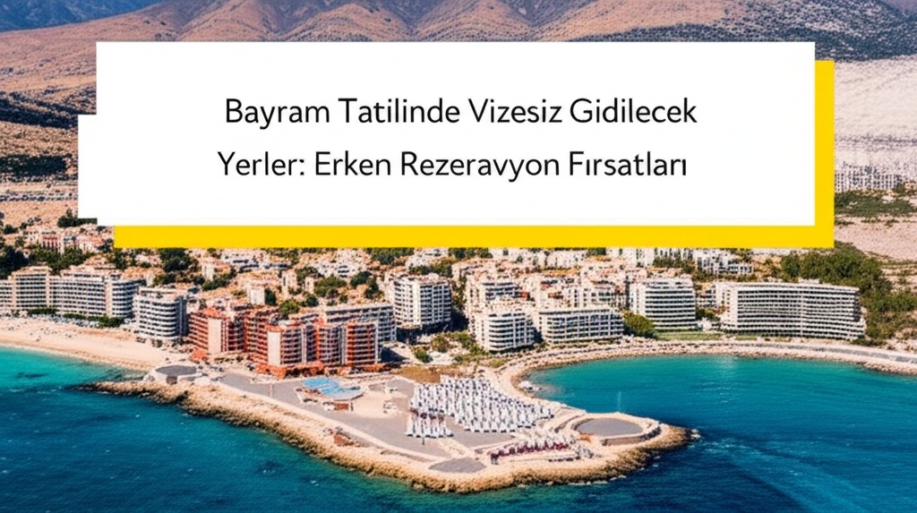 Bayram Tatilinde Vizesiz Gidilecek Yerler: Erken Rezervasyon Fırsatları